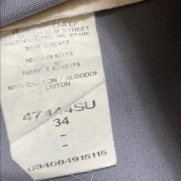 Vintage wrangler gray khaki shorts size: 34 - Picture 8 of 13